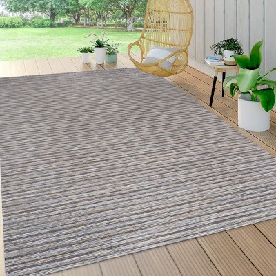 Finn Modern Farmhouse Pinstripe  Area Rug  - JONATHAN Y