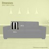 Majestic Home Goods,Pillow Vertical Stripe - 3 of 4