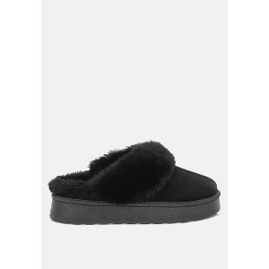 Portho Faux Fur Slip Ons Women - 1 of 4