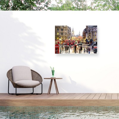 "London Landscape" Outdoor All-Weather Wall Decor