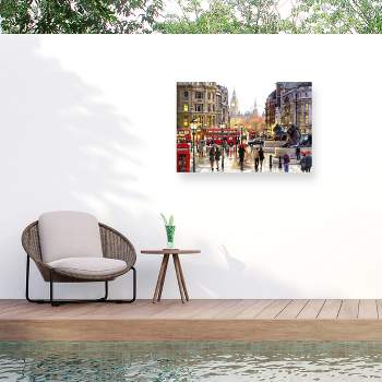 "London Landscape" Outdoor All-Weather Wall Decor