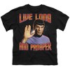 Boys' Short Sleeve Star Trek Original Series Live Long And Prosper T-Shirt - 2 of 4