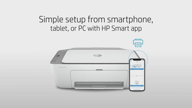 HP DeskJet 4155e Wireless All-In-One Color Printer, Scanner, Copier with Instant Ink and HP+ (26Q90A), 2 of 16, play video