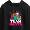 Women's - Barbie - Holidays & Christmas Cropped Graphic Hoodie - 2 of 3