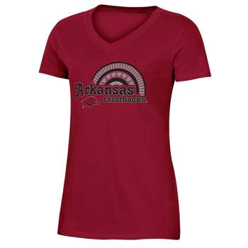 NCAA Arkansas Razorbacks Girls' V-Neck T-Shirt