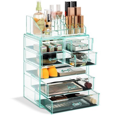 Sorbus Rotating Makeup Organizer - Clear