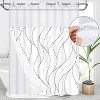 LunaLulinlk Hookless Fabric Shower Curtain with Snap in Liner - 2 of 4