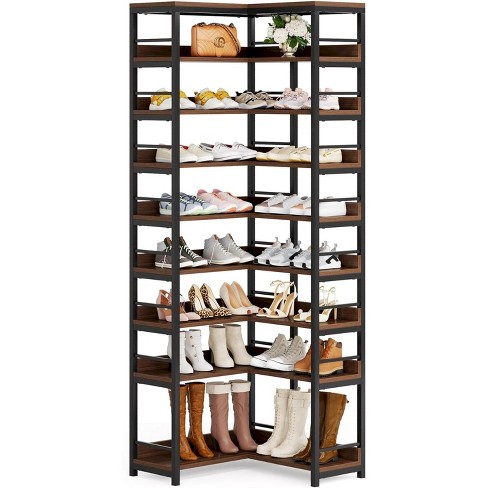 Corner shoe organizer sale