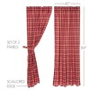 Braxton Scalloped Panel Set of 2 84x40 - 2 of 4
