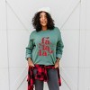 Simply Sage Market Women's Graphic Sweatshirt Whimsical Fa La La - 2 of 4