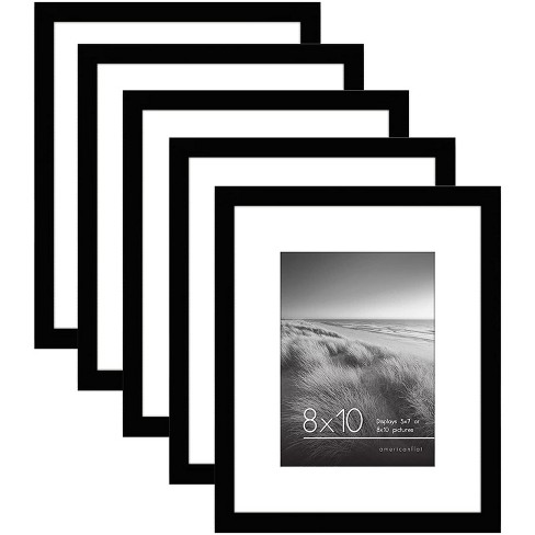 Azar Displays Clear Acrylic Magnetic Photo Block Frame Set With 4x6 And 5x7  Size Frames : Target