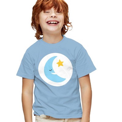 Boys' Short Sleeve Care Bears: Unlock the Magic Bedtime Bear Belly T-Shirt