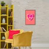 Stupell Industries Love Neon over Heart Floating Frame Canvas Art - 3 of 4
