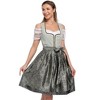KOJOOIN Costume Women's Cosplay Dress Traditional Costume Carnival Outfit Army green - 3 of 4