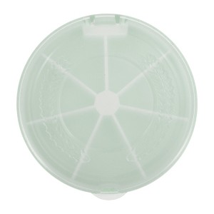 Unique Bargains 7 Grid Round Pill Case 1 Pc - 1 of 4