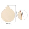 Unique Bargains DIY Craft Wood Burning Painting Hanging Ornaments 4.3 x 3.5 Inch 50 Pcs - 2 of 4
