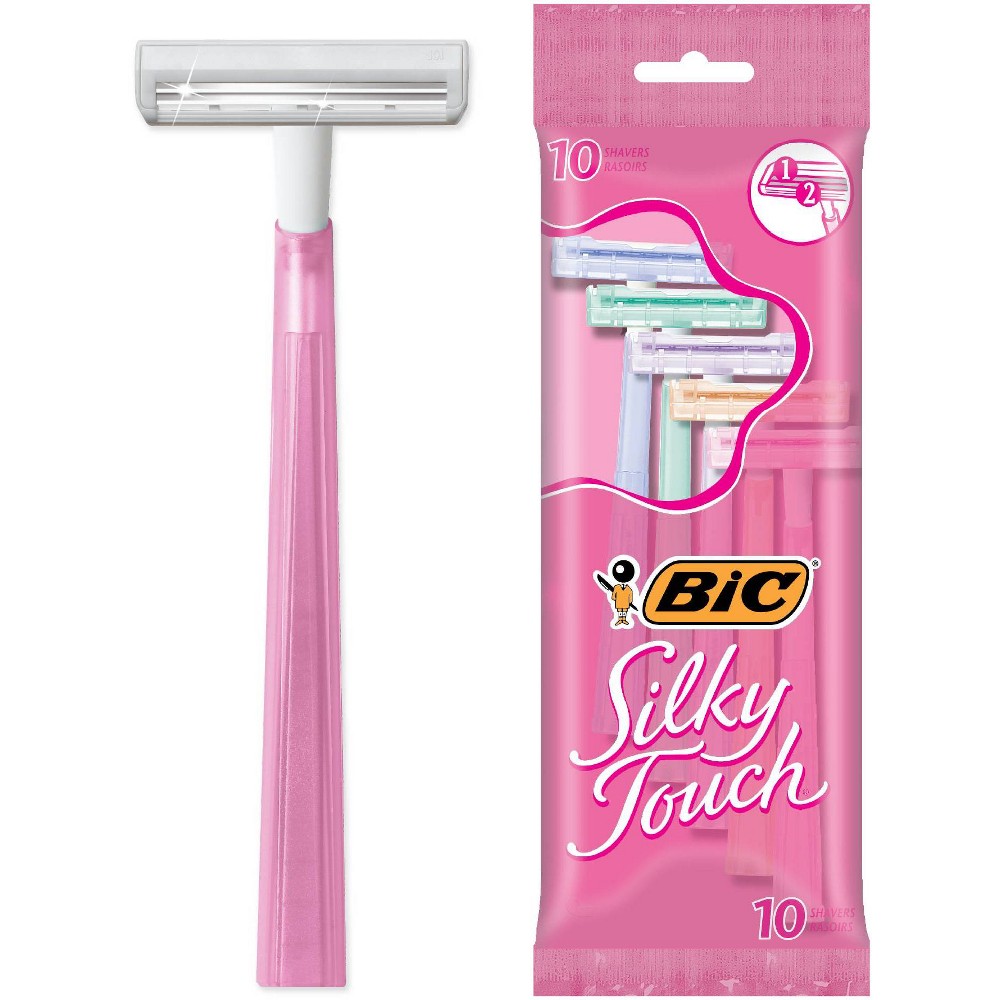 UPC 070330701373 product image for BiC Silky Touch Twin Blade Razor for Women - 10ct | upcitemdb.com