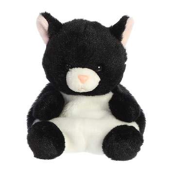 Aurora Mini Cricket Cat Palm Pals Adorable Stuffed Animal Black 5"