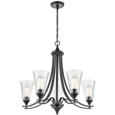 Millennium Lighting Natalie 5 - Light Chandelier in  Matte Black