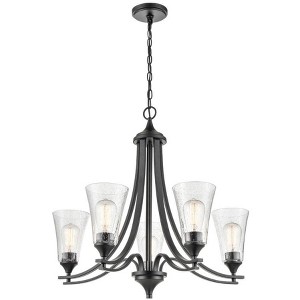 Millennium Lighting Natalie 5 - Light Chandelier in  Matte Black - 1 of 4