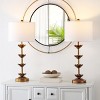 Lani Leaf Table Lamp (Set of 2) - 32 Inch Height - TBL4016 - Gold/White - Safavieh - 4 of 4