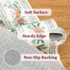 Christmas Area Rug, Xmas Tree Print Foldable Carpet with Non Slip Backing, Low Pile Stain Resistant Floor Carpet for Living Room, Bedroom - 2 of 4