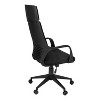 Monarch Specialties Office Chair Adjustable Height Swivel Ergonomic Armrests Computer Desk Work Metal Fabric White Grey Contemporary Modern - 4 of 4