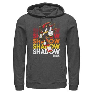 Mens Sonic the Hedgehog Shadow Stack Lightweight Hoodie - 1 of 4