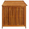 VidaXL Patio Storage Box 59.1"x31.5"x29.5" Solid Acacia Wood - 3 of 4