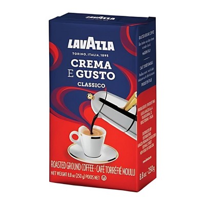 Lavazza Crema E Gusto Ground Coffee 8.8oz/250g : Target