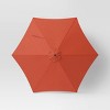9' Round Outdoor Patio Market Umbrella with Black Pole - Threshold™ - 4 of 4