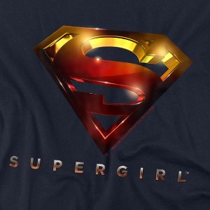 Women's Supergirl Logo Glare Loose T-Shirt - 1 of 4