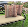 2pk Outdoor Pillow Set - Jordan Manufacturing - 2 of 3