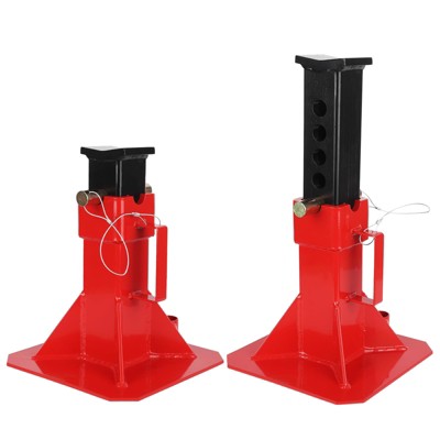 Car Jack Stand, Heavy Duty Jack Stands, 12/22 Ton Automotive Jack Stands for Trucks Cars Auto, (44,000 lb) Capacity, Red, 1 Pair