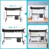 WhizMax Over Sink Dish Drying Rack, Adjustable Multifunctional Dish Drainer for Kitchen Storage Countertop Organization, 25.6-35.5in - 3 of 4