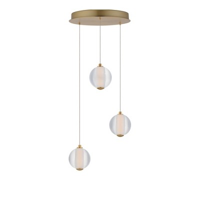 ET2 Lighting Rhythm 3 - Light Pendant in  Gold