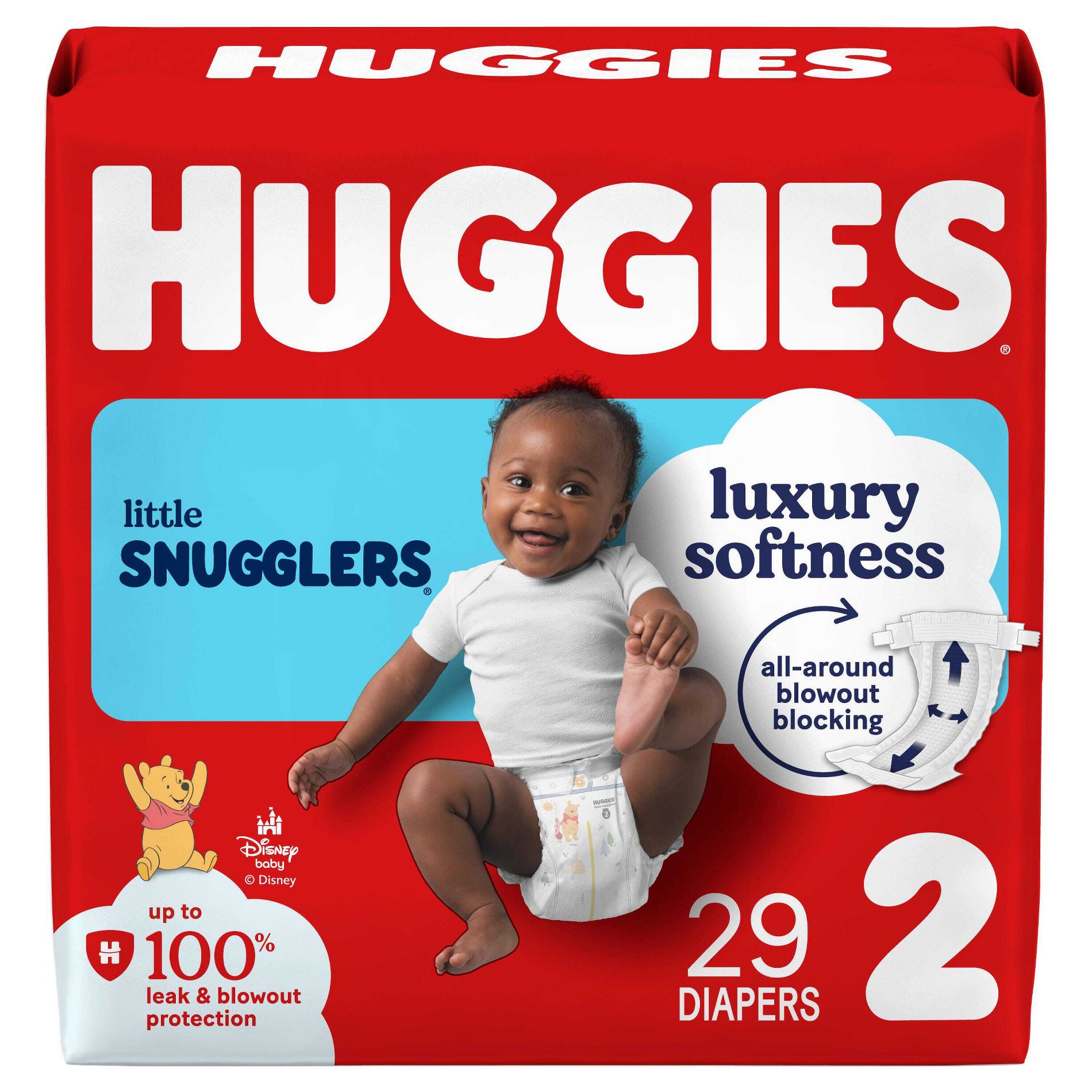 Huggies Little Snugglers Diapers - Size 2 - 29ct