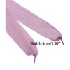 INSPIRE CHIC Solid Color Wrinkled Extra Wide Flat Athletic Shoelaces 1 Pair - 3 of 4