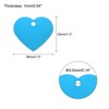 Unique Bargains Lightweight Necklace Bracelet Making Aluminum Blank Pet ID Tags 30 Pcs 1.5" - 2 of 4