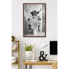 Trends International Reinders: Toilet Humor - Highlander Toilet Framed Wall Poster Prints Mahogany Framed Version 22.375" x 34" - 2 of 4