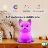 Globe Electric Rechargeable Squish Bulldog Night Light Tap to Change Color: Kids' Night Light, USB Powered, LED, All Ages - 3 of 4