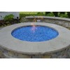 Recycled Fire Pit Fire Glass - Turquoise Waters - AZ Patio Heaters - image 3 of 4