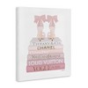 Stupell Industries Chic Shoes Glam Bookstack, 16" x 20" - 3 of 4