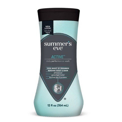 Summer's Eve Active Feminine Cleansing Wash, Cooling & Refreshing - 12 fl oz - image 1 of 4