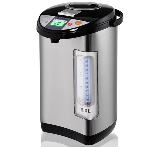 Costway 5-liter Lcd Water Boiler And Warmer Electric Hot Pot Kettle Hot  Water Dispenser : Target