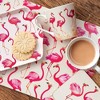 Pimpernel Sara Miller London Flamingo Mug & Tray Set, 8.5" L x 4.5" W, Melamine, Dishwasher Safe, Elegant Flamingo Design, Great for Tea or Coffee - 3 of 4
