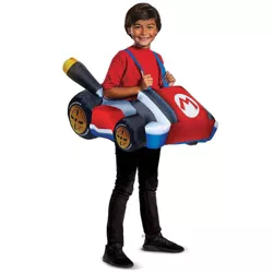 Kids' Super Mario Inflatable Riding Halloween Costume One Size