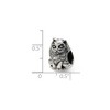 Black Bow Jewelry Sterling Silver Birman Cat Bead Charm - 3 of 4
