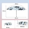 Unique Bargains Compact Umbrella Windproof Folding Lightweight for Travel - 2 of 4