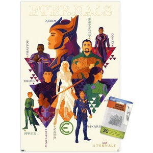 Trends International Marvel Eternals - Minimalist Unframed Wall Poster Prints - 1 of 4